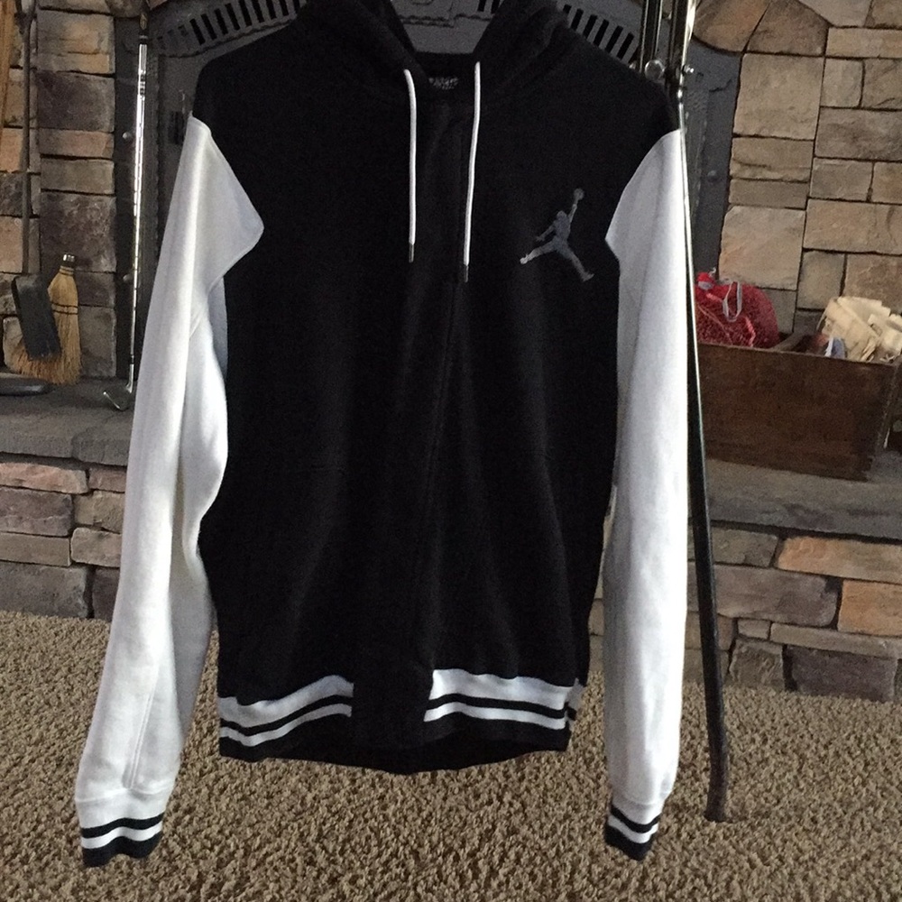 Jordan button up hoodie